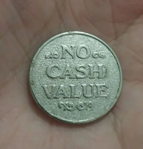 Ficha de coleção dos cassinos de las vegas