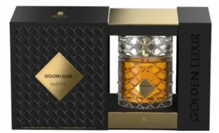 Perfume Riiffs Golden Elixir Extrait de Parfum Masculino 100ML