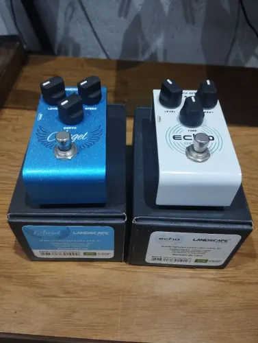 Pedal para guitarra Landscape ANGEL CHORUS e ECHO DELAY 