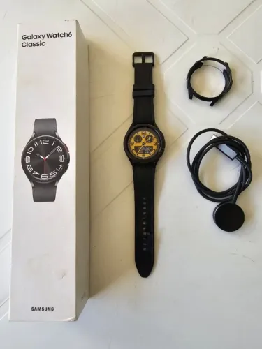 Galaxy Watch 6 Classic LTE Completo - 6 Pulseiras extras