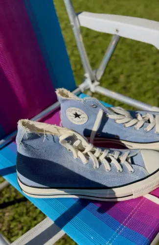 Vendo all star azul jeans 