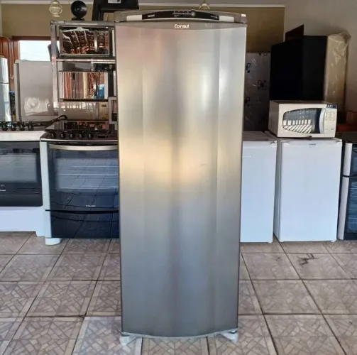 Geladeira Consul Frost Free Inox 365 litros + Entrega grátis em Sorocaba