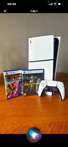 PLAYSTATION 5 SLIM 1tb 2JOGOS APENAS 3.750