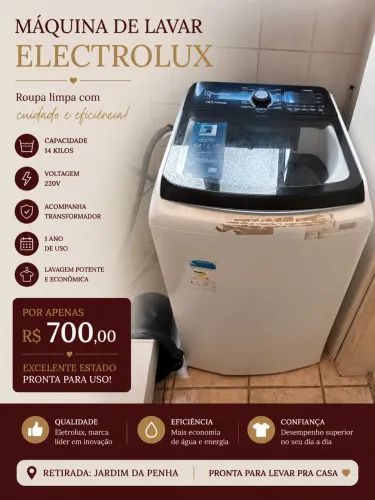Máquina de Lavar Roupa