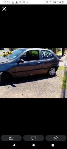Palio 99 2000 fiasa em peças 