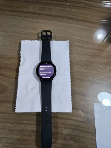 Samsung Galaxy Watch 4 44mm LTE com nota fiscal (Aceita Chip) - Impecável