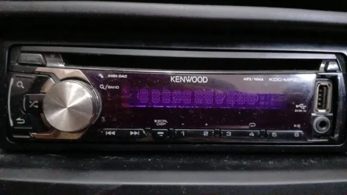 Som Automotivo Kenwood KDC-MP2055U USB MP3 Funcionando