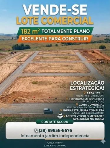 Vende se lote região do idependencia.