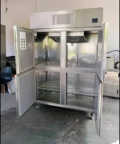 Refrigerador inox vertical macom