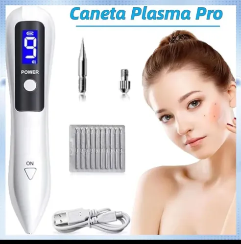 Caneta de plasma limpeza intensa e cuidado estético