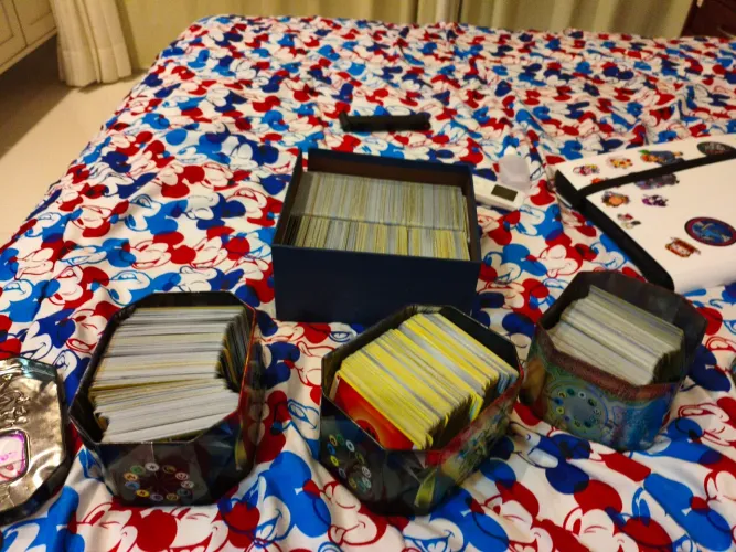bulk de 3200 cartas por 22 centavos cada uma (negocio apartir de 100 cartas varia o preço)