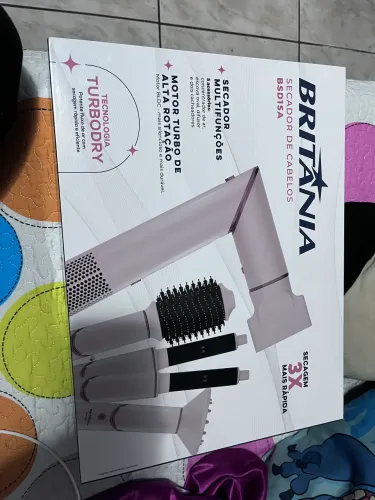 Secador novo 5 em 1 Britânia