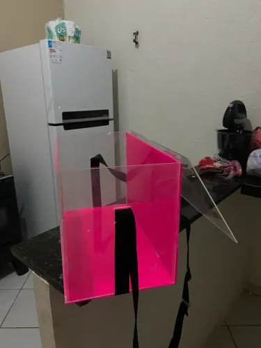 Vendo caixa expositor de acrílico