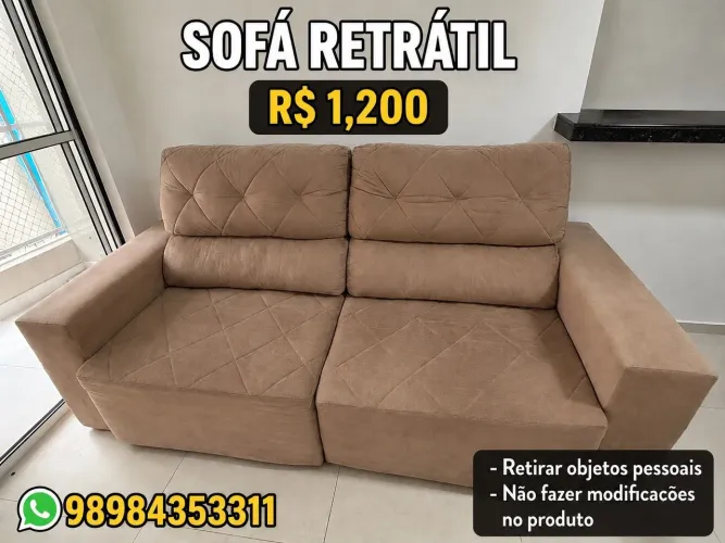 Sofá retratil