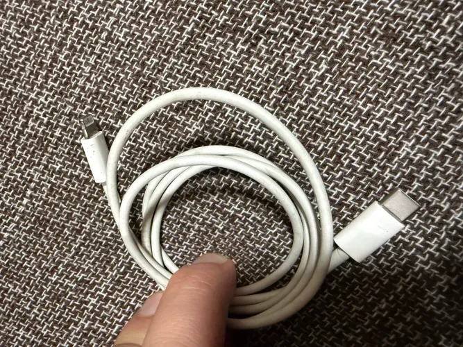 Cabo original carregador Apple (USB-C LIGHTNING)