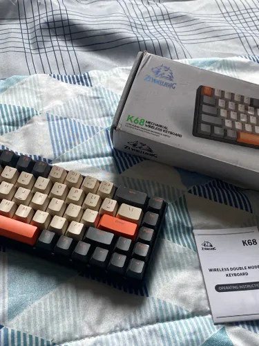 Teclado Mecânico Gamer Ziyoulang 65%