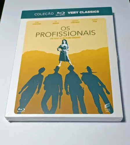 Os Profissionais Blu Ray Orig Importado Portugal C/luva E Livreto Coleção Very Classics