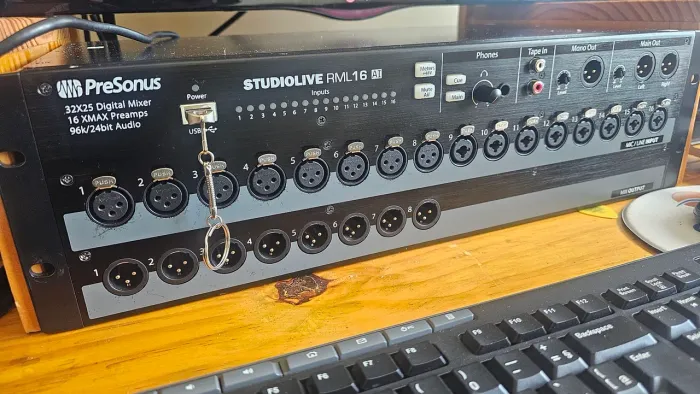 Mesa Digital Presonus Rml16ai Interface