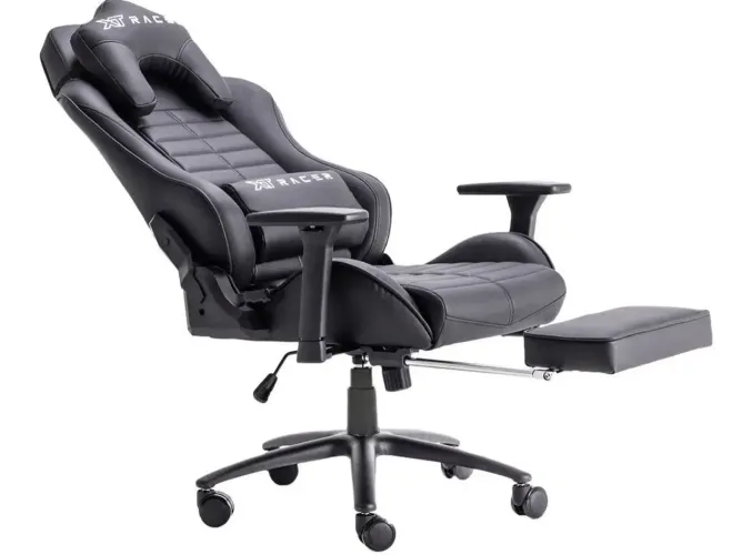 Cadeira Gamer XT Racer Reclinável Giratória Preta