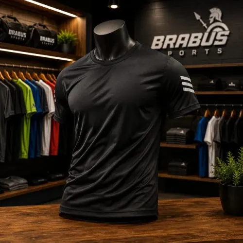 Camisa Dryfit masculina, ideal para atividades físicas e uso casua