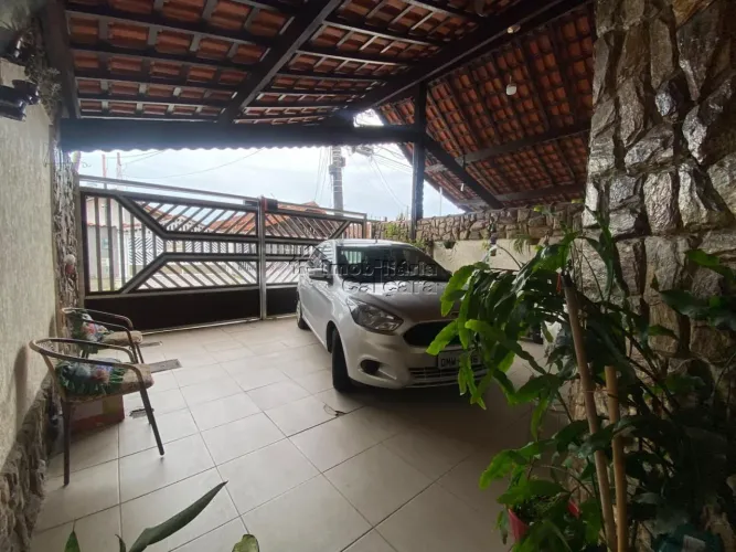 Casa para Venda em Praia Grande, Caiçara, 3 dormitórios, 1 suíte, 3 banheiros, 2 vagas