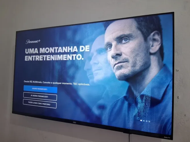 Tv Smart 50 Ultra HD 4K AOC Roku com Entrega