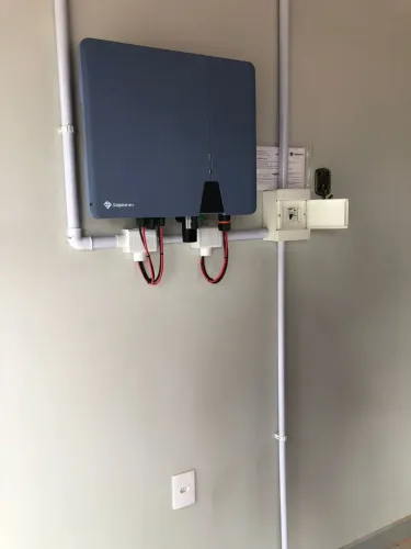 Instalação de sistema solar