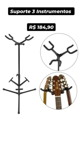 Suporte 3 instrumentos