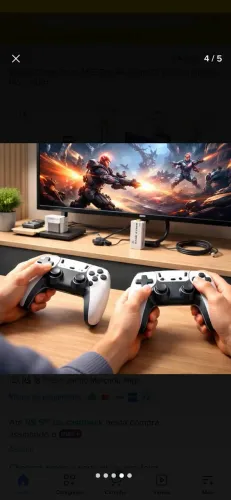 Game stick pro 4k 2 controles