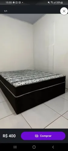 Cama de casal e beliche