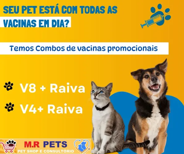 Vacinas para cães e gatos