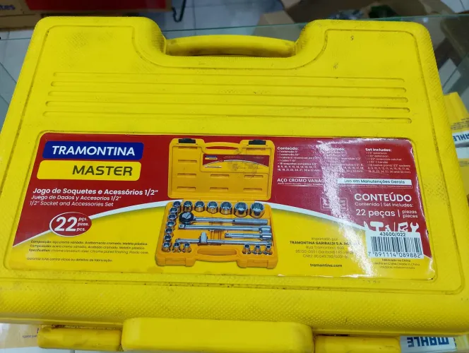 VENDO JOGO DE SOQUETES TRAMONTINA