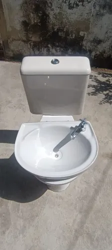Vaso sanitário + lavador