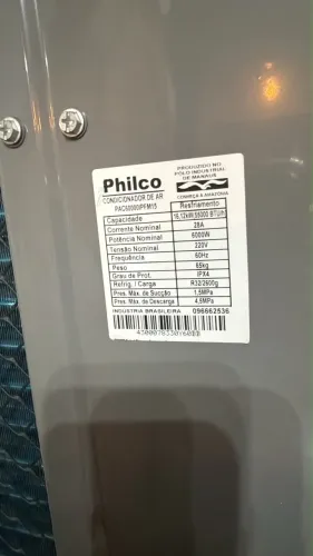 Ar condicionado 55.000 btus - teto e piso - novo na caixa