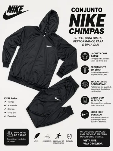Conjunto chimpa Premium masculino