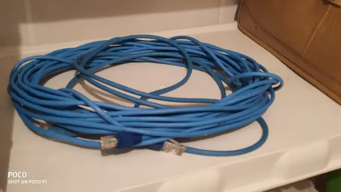 cabo de rede 40m para não depender de wi fi