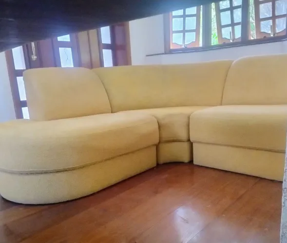 Sofá de Canto Moderno sem Braços 2 M X 2 M