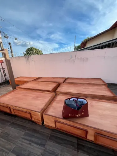 Cama de Solteiro em Madeirite - 6 Unidades Disponíveis