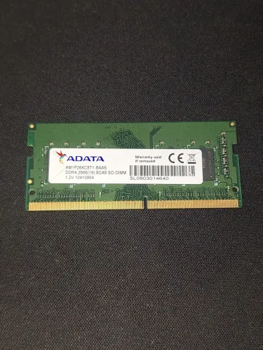 Memória RAM ADATA 8GB DDR4 2666MHz Para Notebook - Perfeito Estado