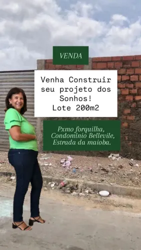 Vendo Lote,  Pxmo forquilha, condomínio Bellevile,shopping pátio Norte 