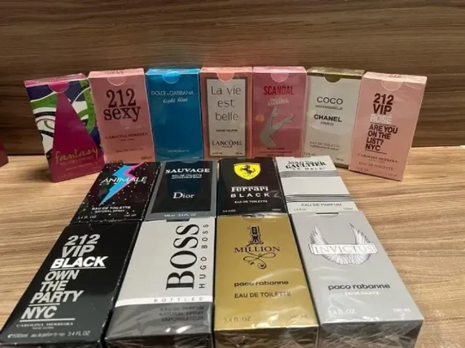 Perfumes Masculinos e Feminino Importados de 50ML - Satisfação Garantida