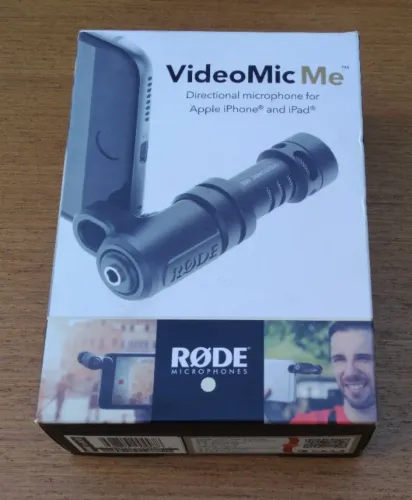 Microfone rode videomic me