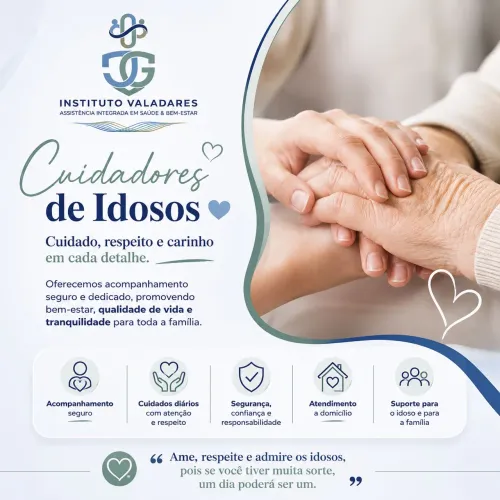 Cuidador(a) de Idosos e Enfermos.
