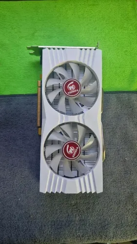 RX 580 2048SP VEINEDA Branca RGB 8GB GDDR5 - Testada | Selada | Envio para Todo Brasil