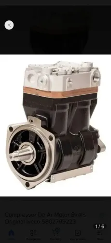 compressor de ar original Iveco motor cursor 9
