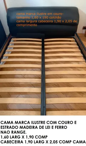 Cama Belíssima de Alto Padrão Ilustre Móveis 