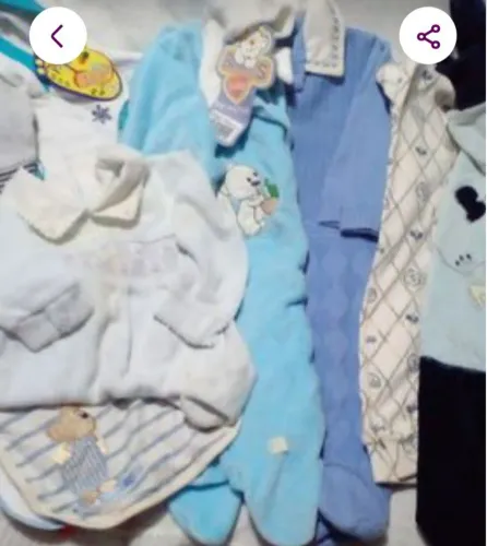 100 pecas roupas p enxoval bebê