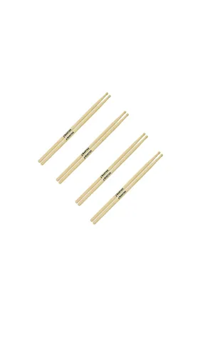 ATACADO: 4 Pares Baqueta Madeira Master Liverpool