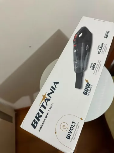 Aspirador Portátil Britânia BAS01 60W - Compacto, Prático e Eficiente