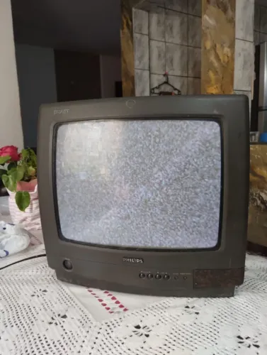 TV Philips antiga ? funcionando perfeitamente | Para colecionador